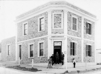 Burra National Australia Bank opened in 1859