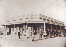 Burra's Sara & Tiver Draper & Grocer c. 1890