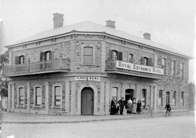 Burra Royal Exchange Hotel opened in 1881