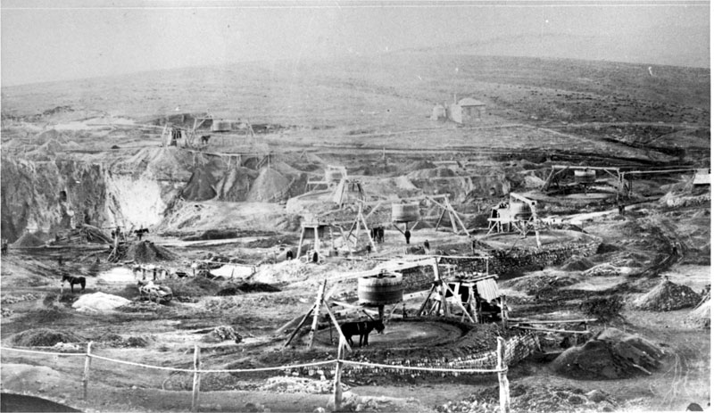 Horse Whims at Burra Burra Mine
