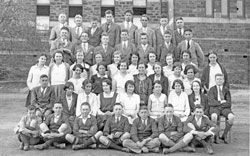 The entire Burra High School, 1931
