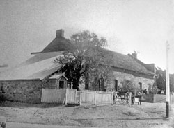 The old Mine Store building in Market Street, Burra, used as Mine Bridge House High School.